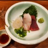 天婦羅餃子關東煮刺身 Abekobe - 刺し盛り3種　500円