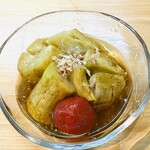 風の食堂 - 茄子の焼きびたし