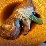 福松荘 - 金目鯛の煮付け・・今回は甘すぎ硬い