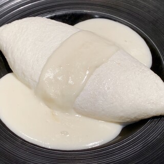 真っ白！！ホワイトオムレツ！復活！！！