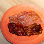 焼肉 うしみつ一門 - 鳥取県うちもも 鳥取県ヒレ 神谷さんのハツ