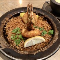 Jose Luis - 濃厚海老出汁のフィデワ(パスタのパエリア)