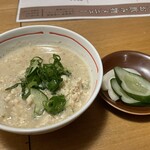 とり神楽 - 冷汁　香の物