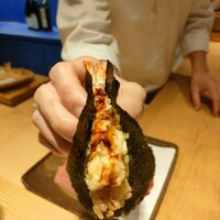 鮨 おにかい×2 - 海老天海苔巻き