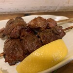 車橋もつ肉店 - レバー、牛ロース