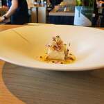 sio AOYAMA - 季節の鮮魚のヴァプール バーニャカウダソース①