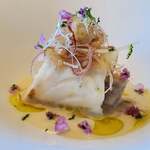 sio AOYAMA - 季節の鮮魚のヴァプール バーニャカウダソース③