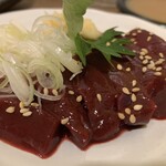 車橋もつ肉店 - 炙りレバー