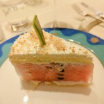 味館トライアングル - すいかのケーキ