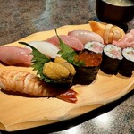 しほう田 - にぎり「松」…¥2,500円