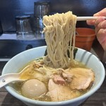 らぁめん 涼虎 - らぁめん涼虎（塩）＋味玉