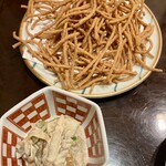 あさだ - 突き出し➰揚げそば