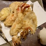 あさだ - 天ぷら盛り合わせ