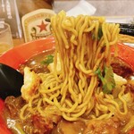 大衆中遊華食堂 八戒 - 牛すじカレーラーメン