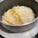 吉祥やまなか - のどぐろの炊き込み釜めし