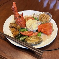 神仙閣 神戸店 - 龍蝦前菜（福） 伊勢海老付き前菜盛り合わせ【福】×2人前