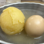 関東煮 きくや - じゃがいも・玉子
