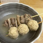 関東煮 きくや - すじとつくね