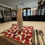 プチレストラン ブーケ・ド・フランス - テーブルセッティング