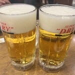 神谷バー - 堂々たるジョッキ生！