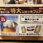 神谷バー - 増量か（´_ゝ`）ﾌｯ