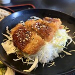 텐구노 챠야 - ミニソースカツ丼(喜楽セット)