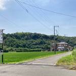 石津食堂 - 緑の田んぼ美しい！