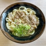 本家人力うどん - 肉うどん　480円