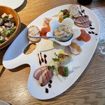 254380178 - 前菜盛り合わせ。美味し。