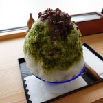本丸茶屋 - かき氷・宇治抹茶金時