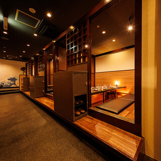 大小様々な個室を完備◎50～100名規模の宴会利用も大歓迎