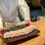 日本料理FUJI - 美しいクリスタルのような鱗。キラキラ揃った白甘鯛。