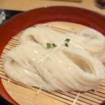 最上 楽農園 稲庭うどん 山菜 - 冷やし稲庭うどん