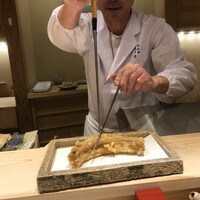 日本橋 蕎ノ字 - 穴子。