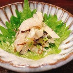 とんかつ comocchi - ヒラメの昆布和え