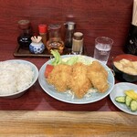 園春 - チキンカツ定食