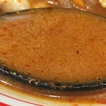 蒙古タンメン中本 - スープアップ