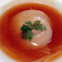 故宮 - ふかひれの姿煮（醤油煮込み）富貴飲茶