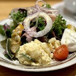 洋食 おがた - セットのサラダ