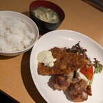 社 - アジから定食　700円