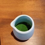 UNITY CAFE - バスクチーズケーキ用の濃厚抹茶ソース