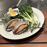 鉄板焼 濠 - 蝦夷鮑