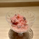 ぬま田 - スイカのシャーベット