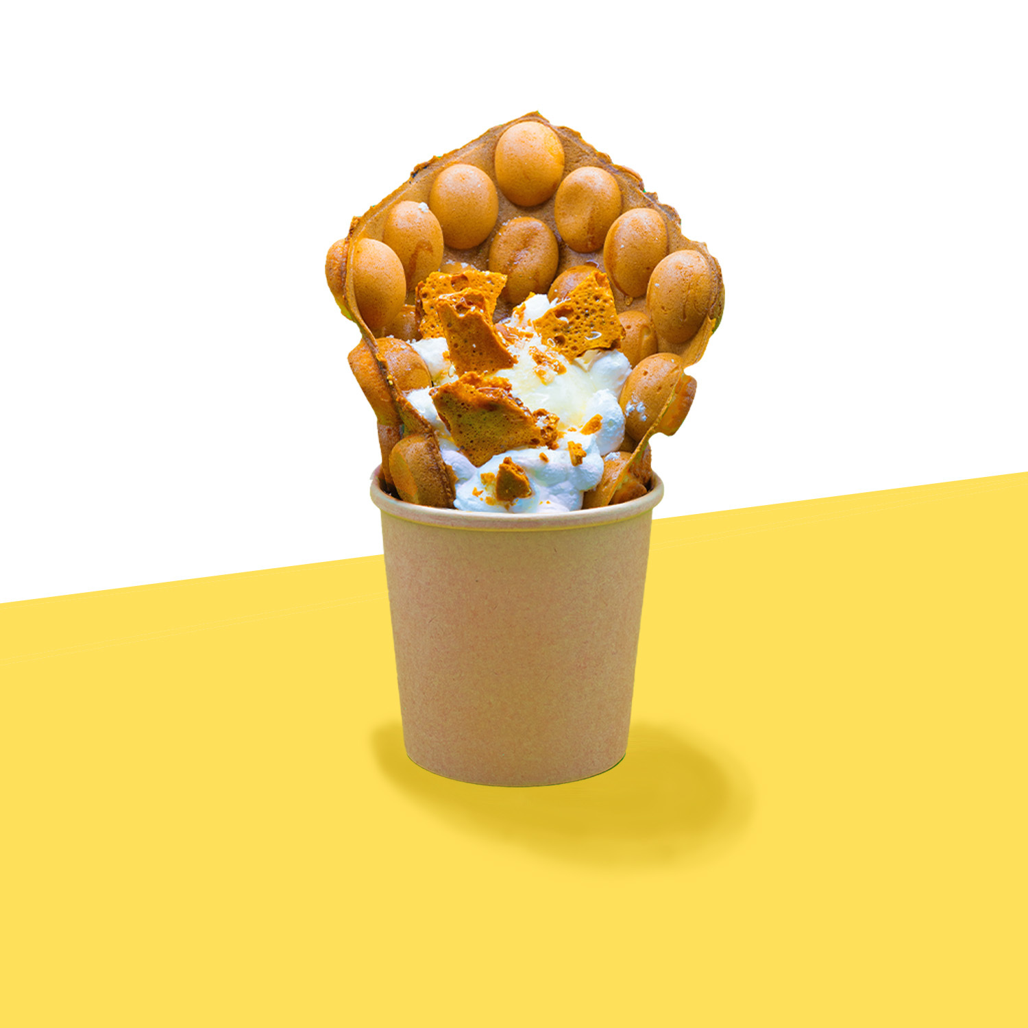 写真 : oooo Bubble Waffle Shop （オオオオ バブル ワッフル