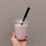 フルーツパーラー農家の実 - ドリンク写真:いちごスムージー