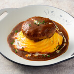 ウワサのオムライス様 - ハンバーグオムライス
