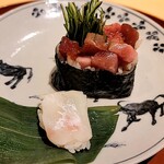 銀座 しのはら - 鯛の笹巻寿司