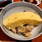 銀座 しのはら - たまご乗せ