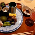 銀座 しのはら - 八寸取り分け後