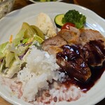 キッチン ブルー グローブ - みたびワンプレート